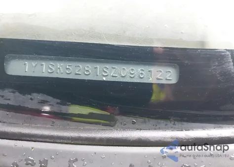 1995 Geo Prizm Lsi from USA, damaged, VIN 1Y1SK5281SZ096122